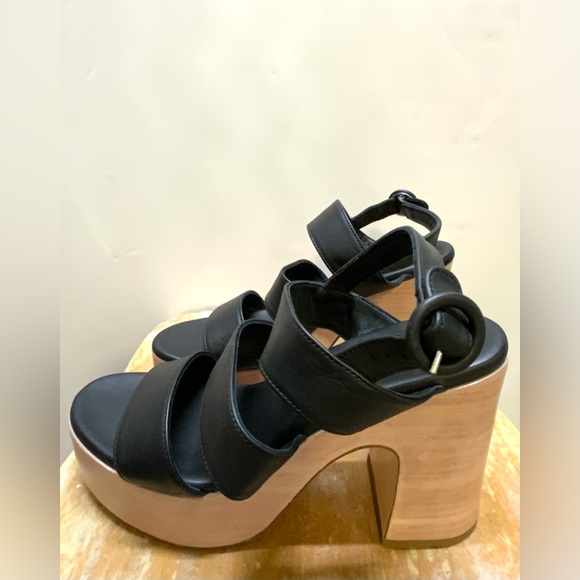 NWOT- AGL Attilio Giusti Leombruni Sista Slingback Platform Sandal EUR 39 US 9 - Picture 6 of 11